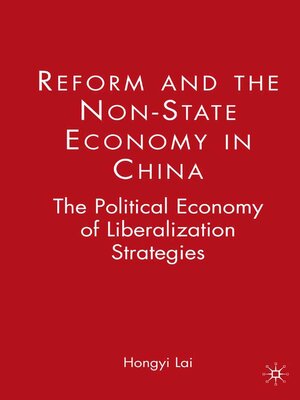 cover image of Reform and the Non-State Economy in China